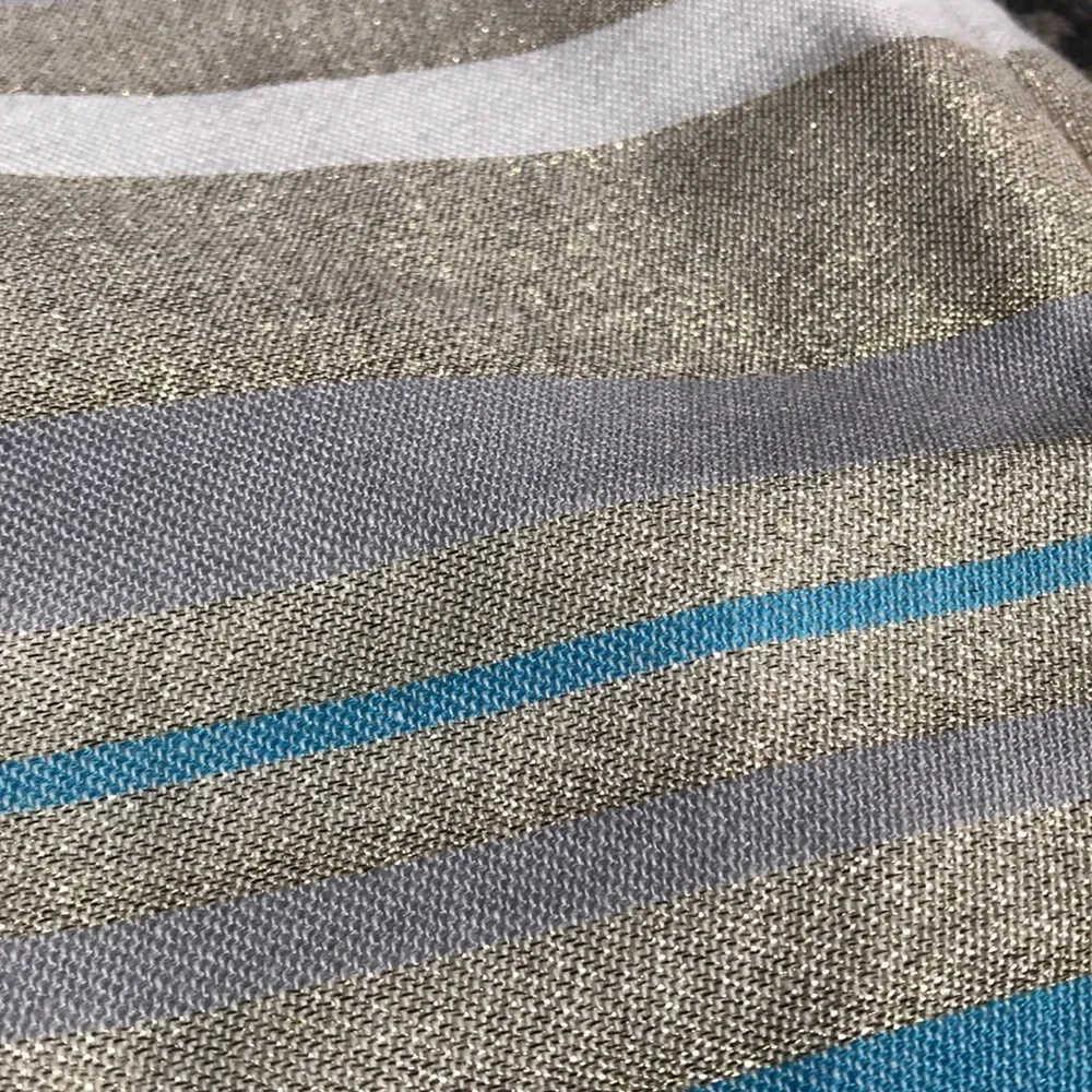 Final Price Metallic Striped Skirt